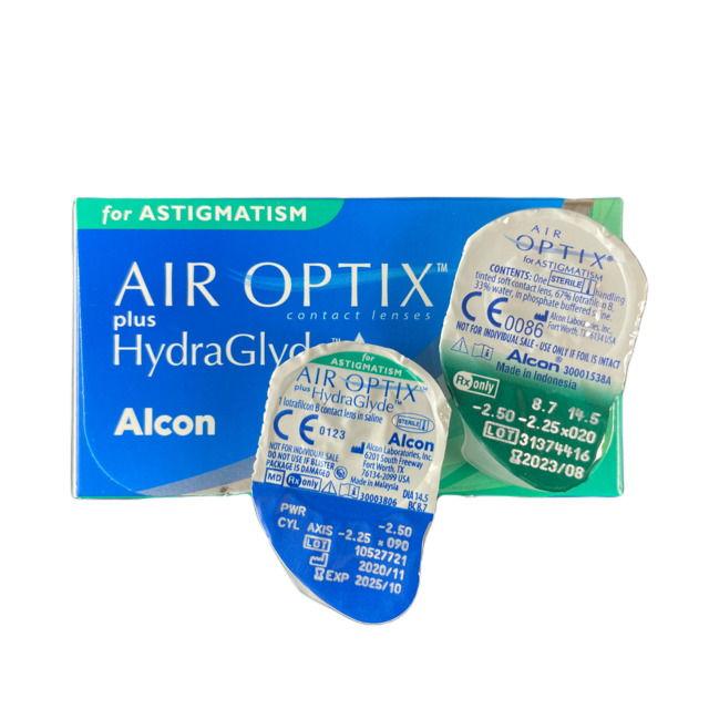 Air Optix plus HydraGlyde for ASTIGMATISM